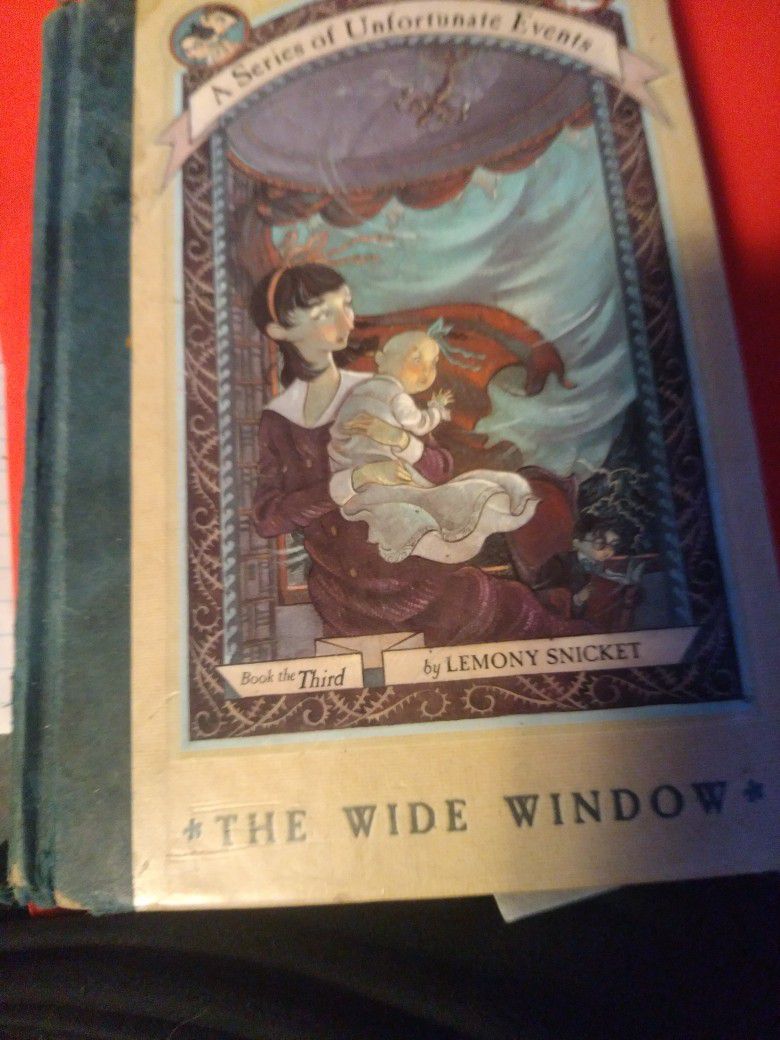 Series Of Mis Unfortunate Events  Wide Window Hard Cover Book 