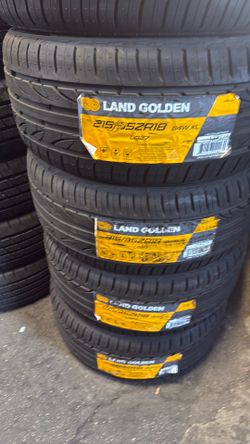 215/35/18 land golden tires 🛞