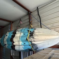 12ft Vanhunks Voyager Deluxe Kayak in Blue Color