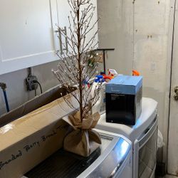 Beaded Berry Branch Tree
