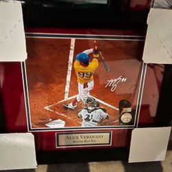 Alex Verdugo Autograph Photo