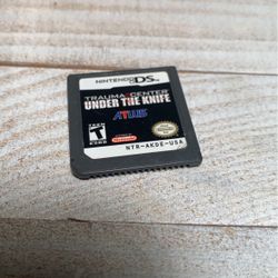 Nintendo DS Game Trauma Center Under The Knife 