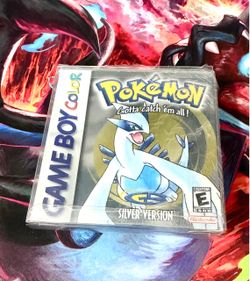Pokemon Silver Version Game Boy Color Game CIB