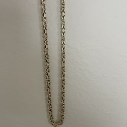 14k italian gold king model 37.2 gr 25 inch long