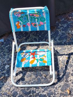 Elmo Vintage Folding Beach Chair
