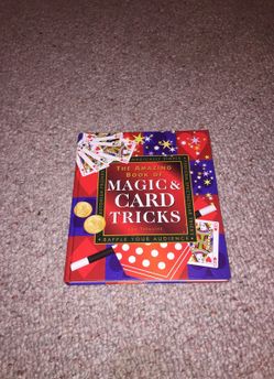 Large magic trick book