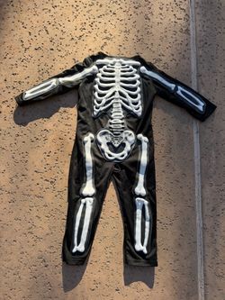 Boys Size Small Skeleton Costume