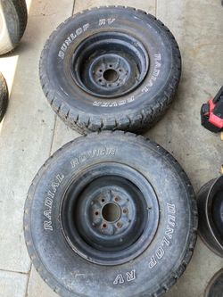 16.5x8.25 steel wheels