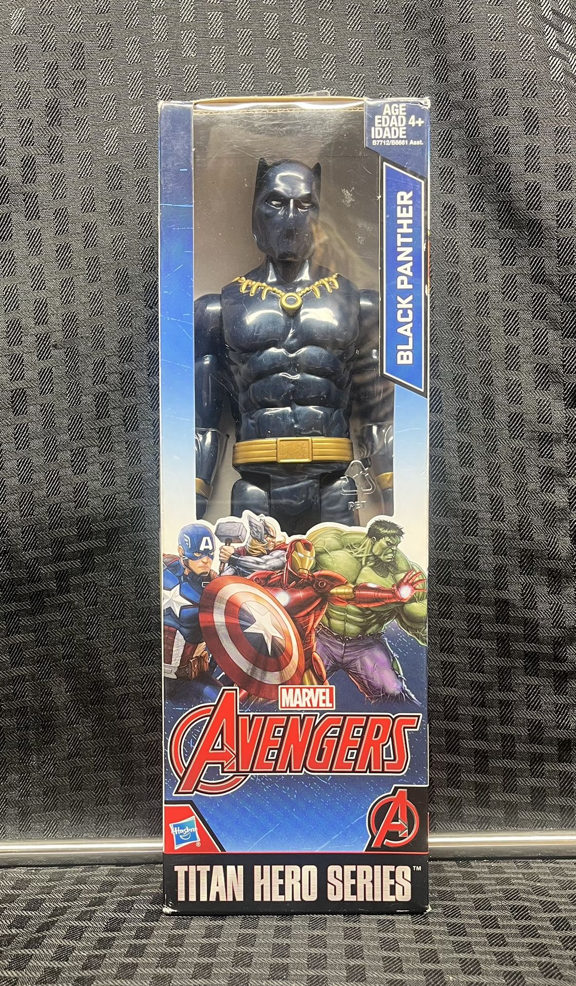 NEW - Marvel Avengers Titan Hero Series 12" Black Panther Figure