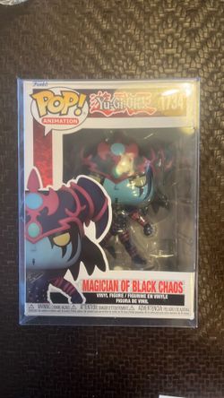 Funko POP! Yu-Gi-Oh! Magician of Black Chaos #1734 with Protector