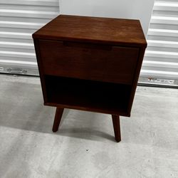 Wood Nightstand