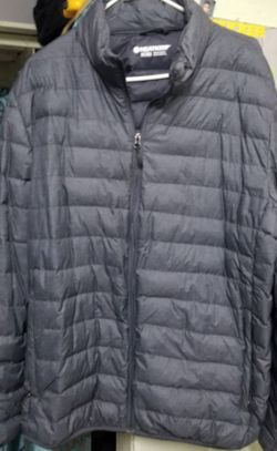 Warm jacket feather