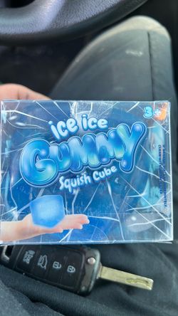 Ice ice gummy squish cube