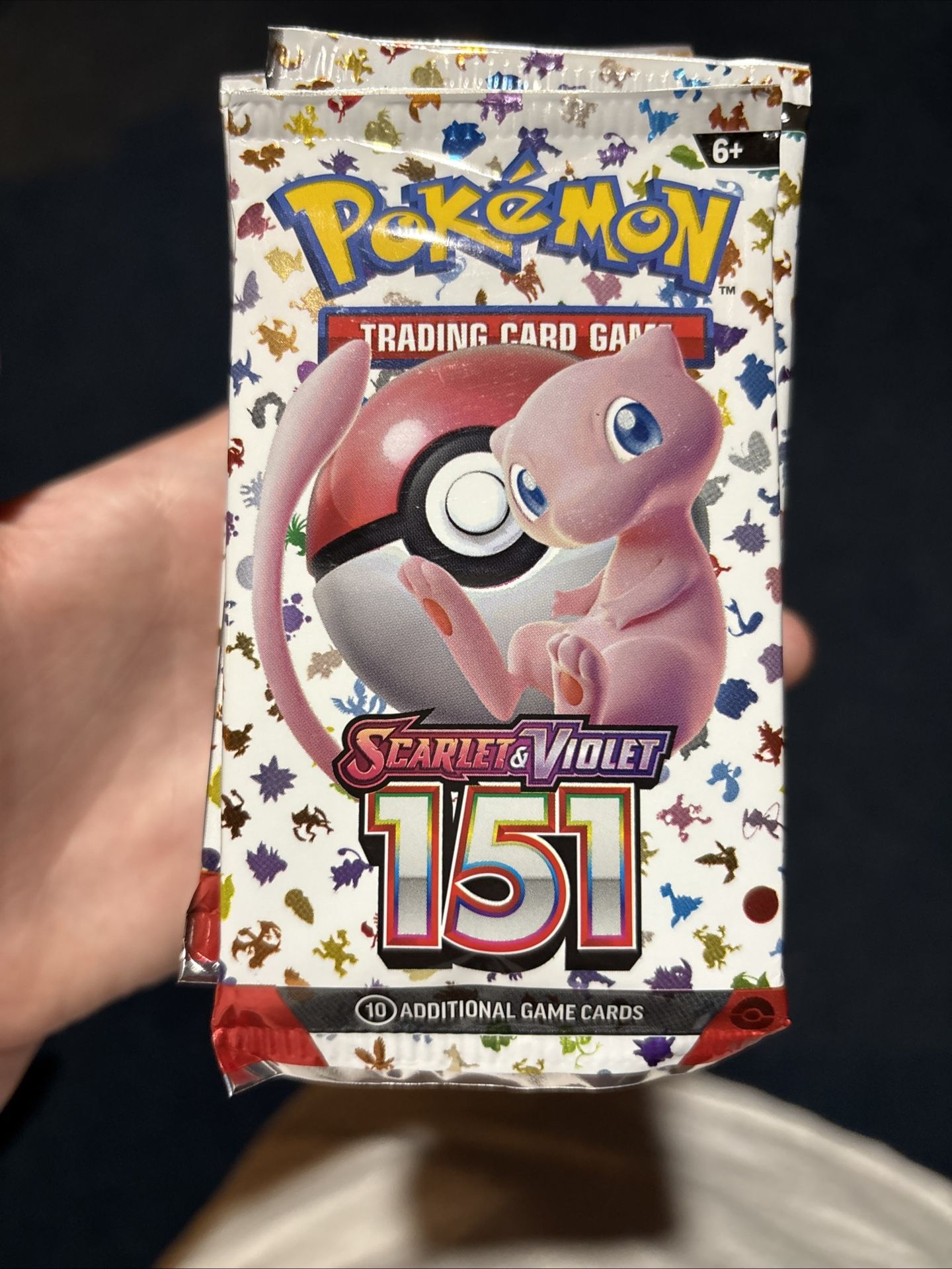 5 Packs Pokemon 151 Booster Pack - 10 Cards / Pack - NEW / SEALED
