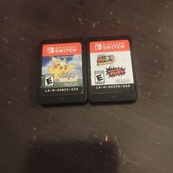 2 Nintendo Switch Games 