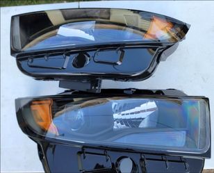 15-18 Ford Edge Projector Headlights Luces Calaveras Micas Faros Faroles Headlamps Focos