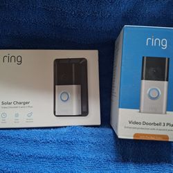 Ring RVD3 Plus Doorbell & Solar Charger.