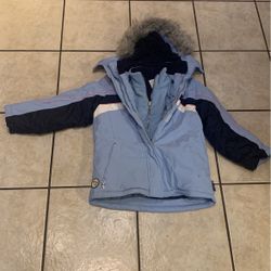 Girls Jacket 2in 1 - New Size Small 7/8 