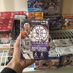 19-20 PANINI ILLUSIONS BASKETBALL BLASTER BOX