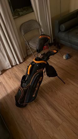 Left hand King Cobra Jr set driver putter iron putter set with bag Cobra Junior 2024 inComplete Set – (Height 46"-52"/Ages 5-8) Ricky Fowler