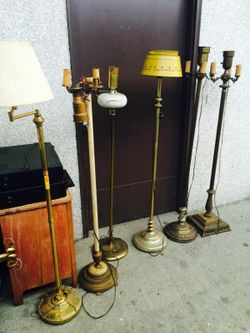 Antique floor lamps