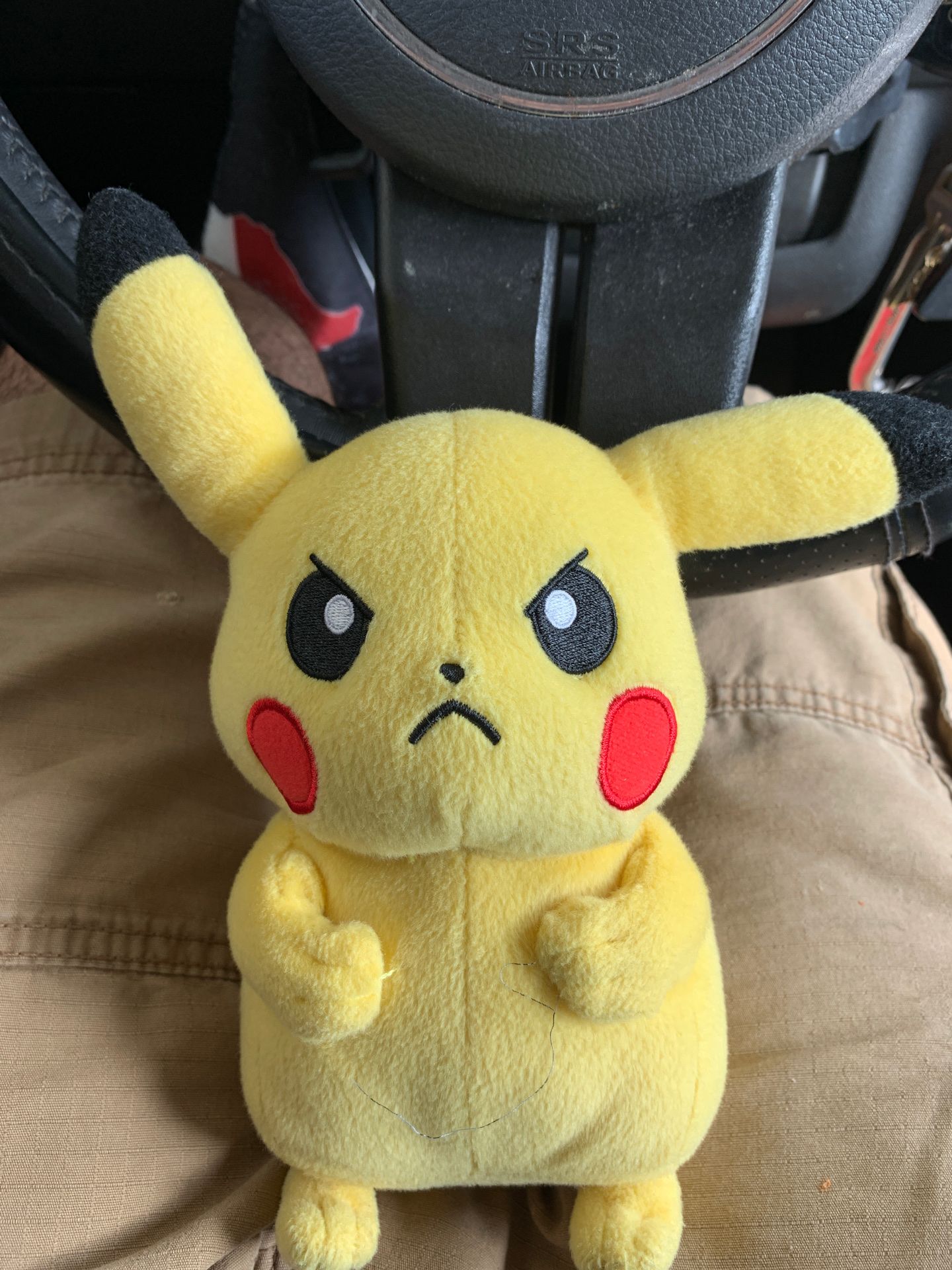 Pikachu mad