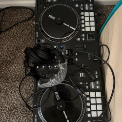 Selling my Rane One DJ Controller. Everything works great — both motorized platters, all pads, faders, knobs, and connections. Comes with: 	•	Rane One