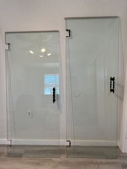 1/2 “ Shower Doors 30x72 and 28 x 78 ea