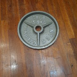 Gym Workout Weight 35 Pounds