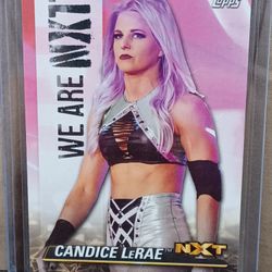 2021 Topps NXT Candice LeRae Wrestling Card