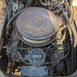 1986 454 Chevy Engine With Transmission 