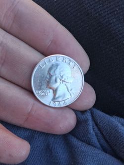 SILVER 1964 QUARTER