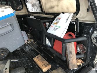 Truck-bed steel tube basket