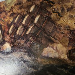 Original Signed Oil On Canvas By Arturo Vasselli 24x60