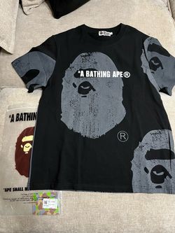 A Bathing Ape Black Graphic T-Shirt size medium 40