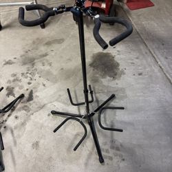 (2) Triple Guitar Stands