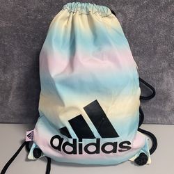 Adidas Ready Sackpack/Backpack, Gradient Flash Aqua/Black
