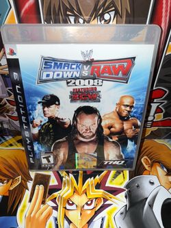 WWE SmackDown vs Raw 2008 PlayStation 3 Video Game