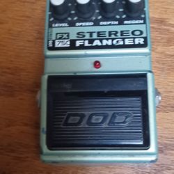 DOD Stereo Flanger Guitar Effects Pedal
