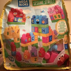 Sesame Street Lego Mega Blocks Set
