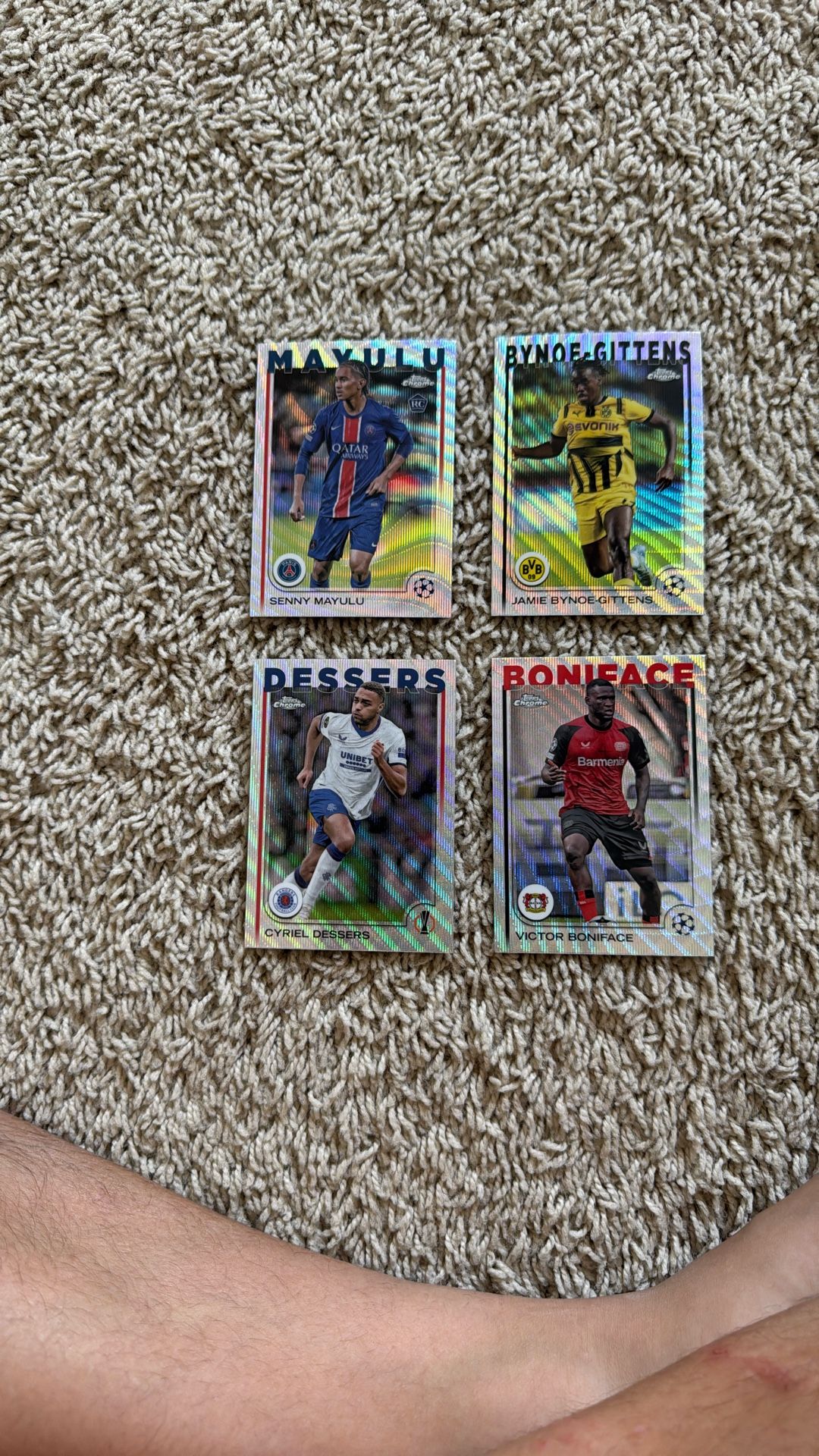 Panini SPECIAL European Soccer Cards