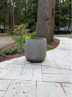 Large concrete planter