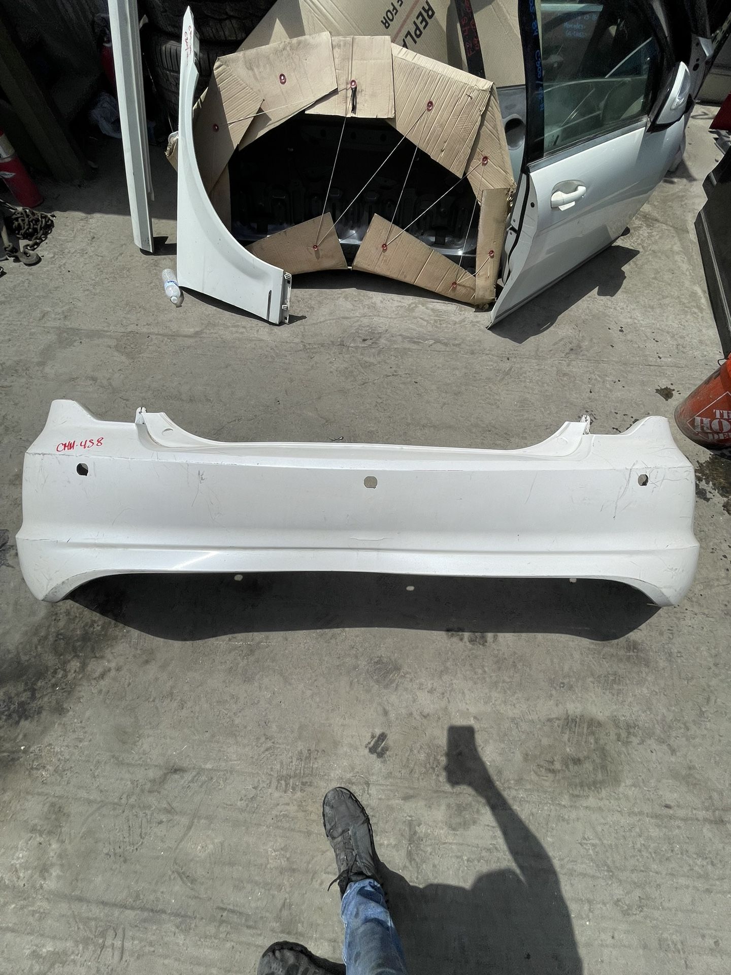 2010-2012 Ford Fusion Rear Bumper Cover Original Used