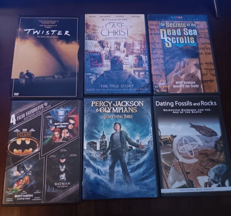 6 dvds
