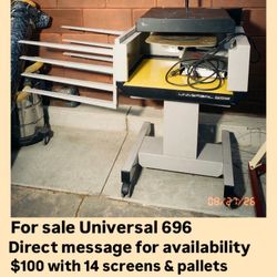 Universal 969 Screen printing machine