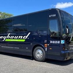 Greyhound Bus Voucher. 