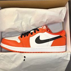 Jordan 1 Low Starfish Orange Size 8