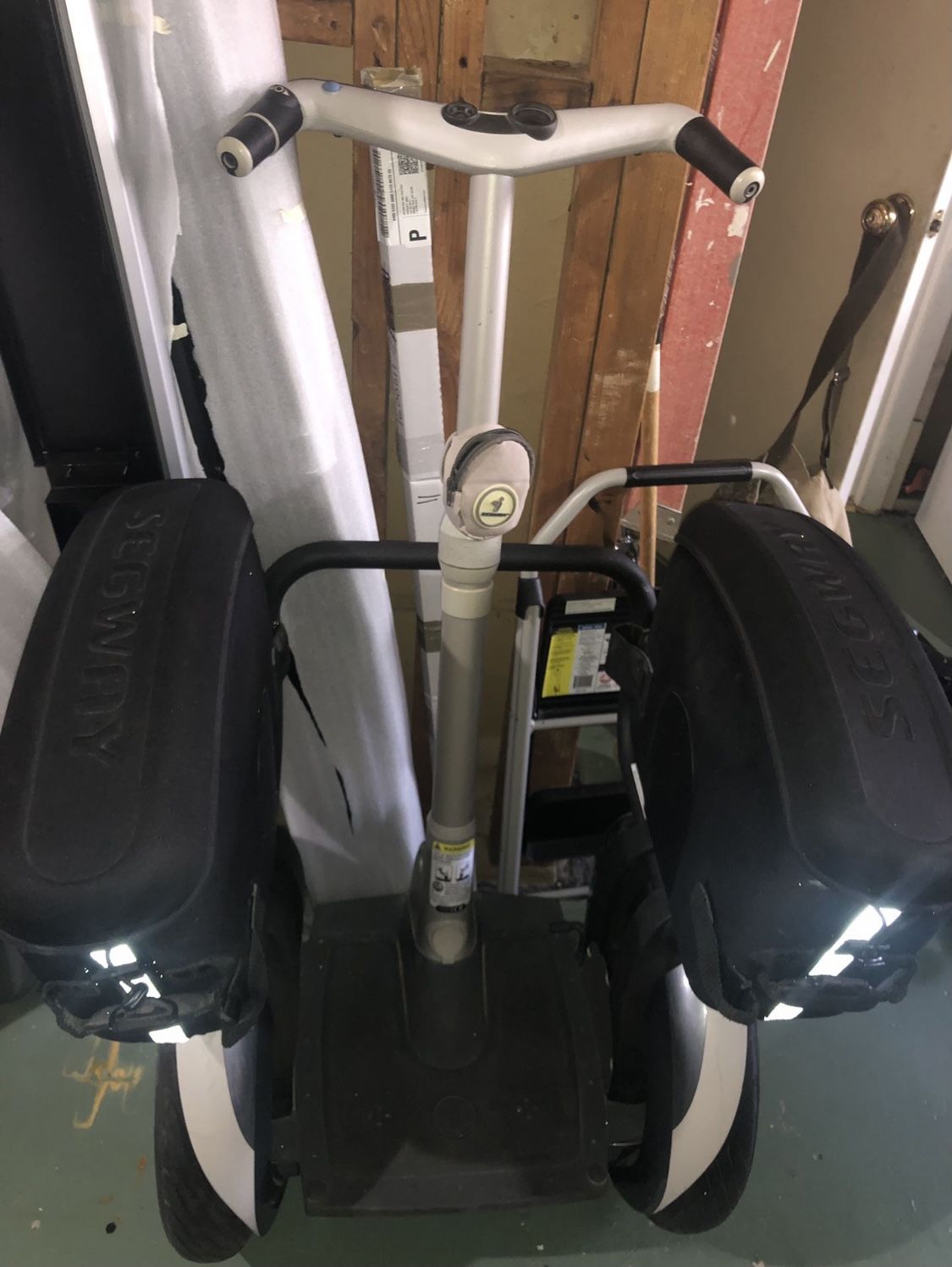 Segway with Cargo System.