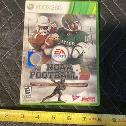 NCAA Football 13 Xbox 360 Video Game 
