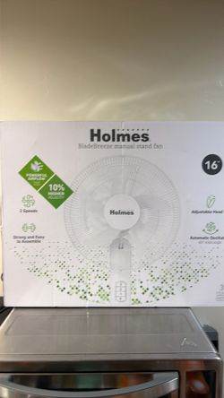 Holmes BladeBreeze manual stand fan